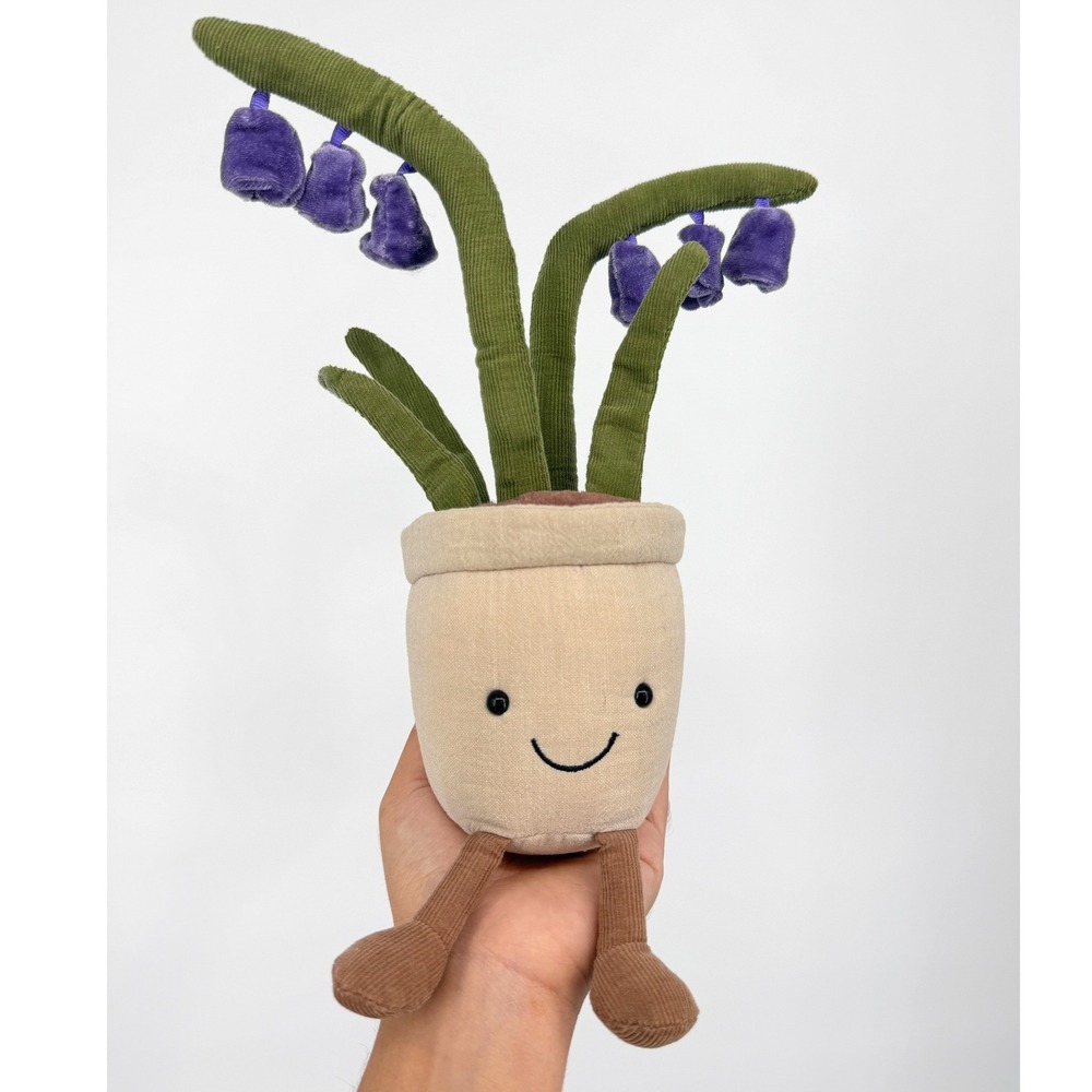 Jellycat Amuseable Bluebell Potted Plush Soft Toy